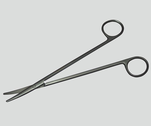 日本フリッツメディコ メッツェンバーム剪刀(チタン製) 曲 180mm TN-0260373 1本(ご注文単位1本)【直送品】