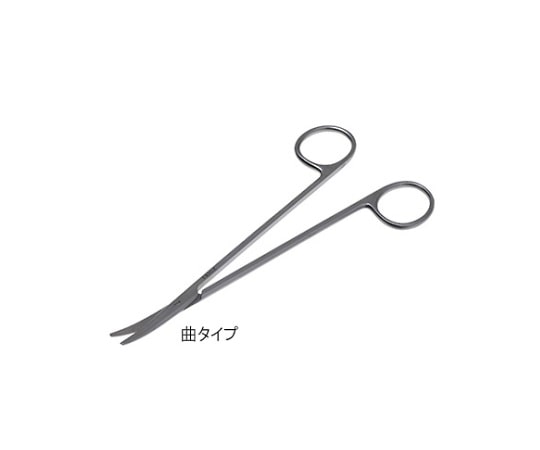 日本フリッツメディコ メッツェンバーム剪刀 16cm 曲 B025-1369 1個(ご注文単位1個)【直送品】