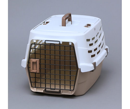 アイリスオーヤマ ペットキャリー ホワイト/ベージュ UPC-580 1個(ご注文単位1個)【直送品】