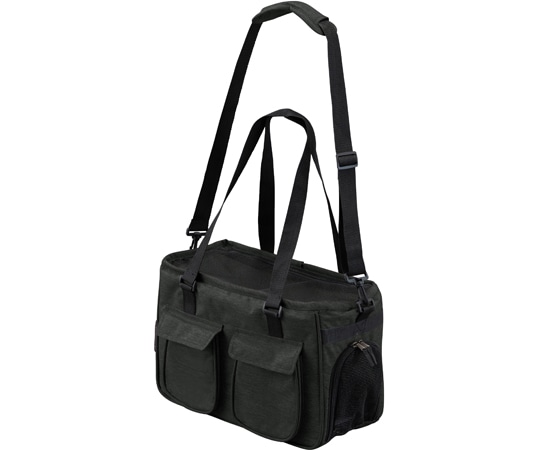 アイリスオーヤマ ソフトペットキャリーSサイズ ブラック PSC-400 1個(ご注文単位1個)【直送品】