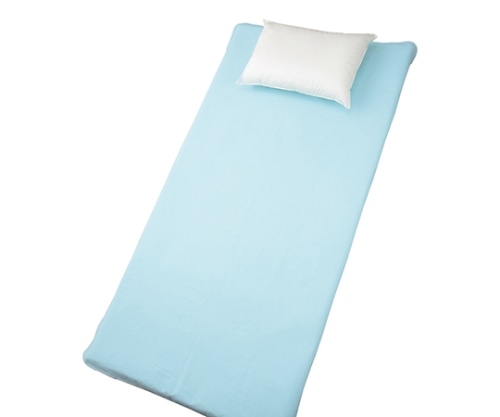 ケアファッション スムース防水シーツ(全面) ブルー 105×200cm 39023 1枚(ご注文単位1枚)【直送品】