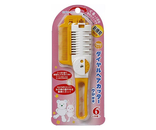 グリーンベル BaBy ダイヤルヘアカッター（クシ付き） BA-112 1個（ご注文単位1個）【直送品】
