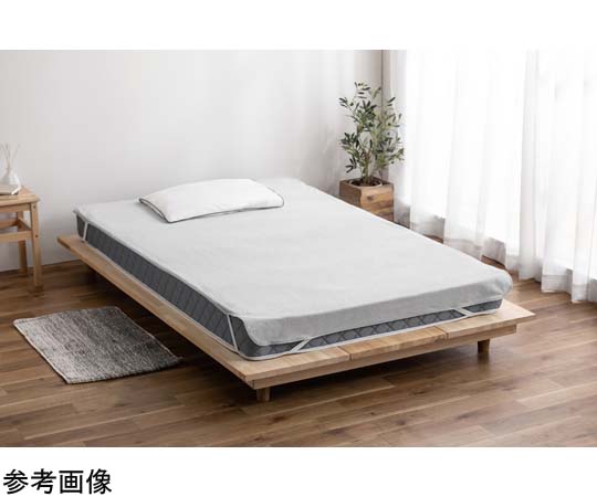 アイリスオーヤマ 透湿防水シーツ ライトグレー FLS-TCST-SD 1枚（ご注文単位1枚）【直送品】