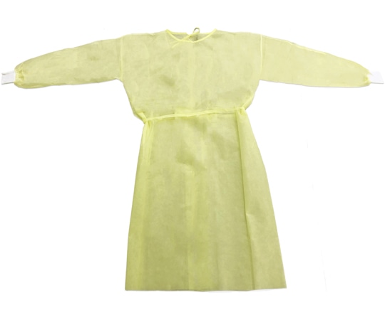 竹虎　竹虎　フェルラックＮｏ．４０（アイソレーションガウンフリー）イエロー　１０枚入×１０袋 イエロー　076522 竹虎 フェルラックNo.40（アイソレーションガウンフリー） イエロー 10