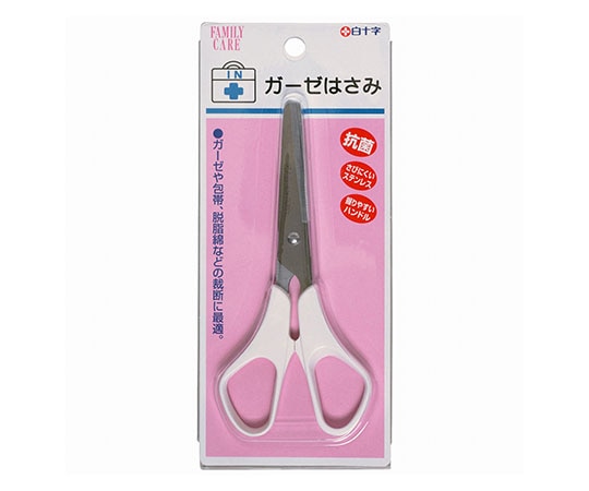 白十字 FC(ファミリーケア) ガーゼはさみ 1個入×10個 46328 1ケース(ご注文単位1ケース)【直送品】