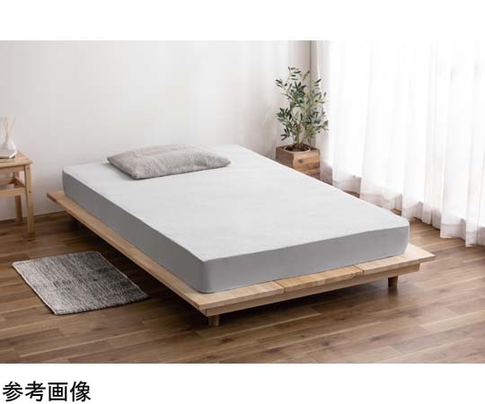 アイリスオーヤマ 透湿防水ボックスシーツ ライトグレー BXS-TCST-S 1枚(ご注文単位1枚)【直送品】