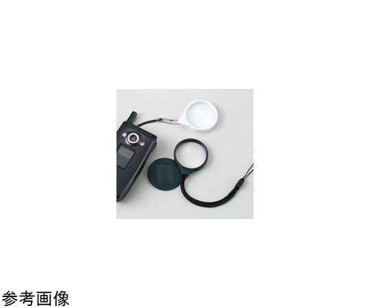 池田レンズ工業 携帯 ストラップルーペ 3倍 38mm ホワイト KL-10 1個(ご注文単位1個)【直送品】