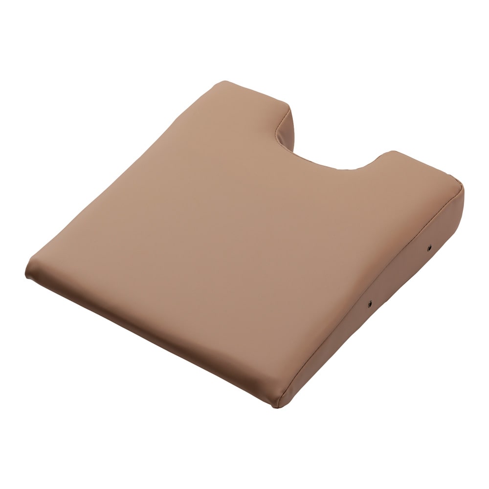 フィフティ・ヴィジョナリー 低反発クッション(耐次亜塩素酸/耐アルコールNEOシリーズ) バストクッション(エアホール付) キャメル FV-915-CAM 1個(ご注文単位1個)【直送品】