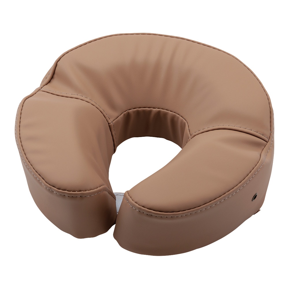 フィフティ・ヴィジョナリー 低反発クッション(耐次亜塩素酸/耐アルコールNEOシリーズ) フェイスクッション(アイホール付) キャメル FV-916-CAM 1個(ご注文単位1個)【直送品】