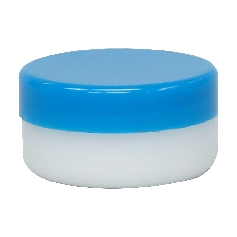 金鵄製作所 軟膏壷(軟膏容器・定量タイプ)5mL(深型)青 200個 10010-003 1箱(ご注文単位1箱)【直送品】
