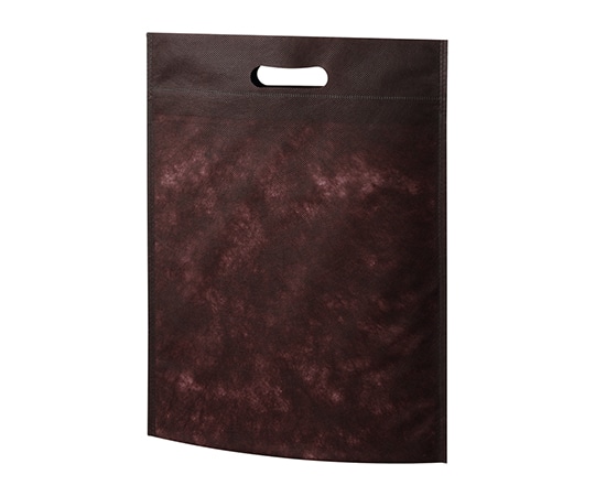 アズワン 不織布バッグ（無地） 小判抜きA4薄手 100枚入 ダークブラウン LC0911AG00 1箱（ご注文単位1箱）【直送品】