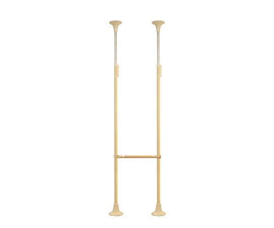 DIPPERホクメイ ベスポジBPZ 丸ベース ロング 耐水 H型 伸縮 固定600-900 セット BPZ-H2700-30 1個(ご注文単位1個)【直送品】