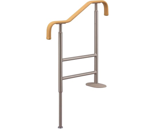 アロン化成 上がりかまち用手すり S-650F 531-016 1個(ご注文単位1個)【直送品】