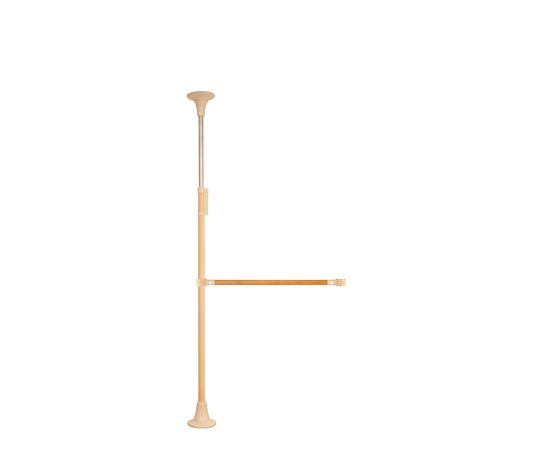 DIPPERホクメイ ベスポジBPZ 丸ベース ショート ト型 木手すり 固定900 セット BPZ-K5000-21 1個(ご注文単位1個)【直送品】