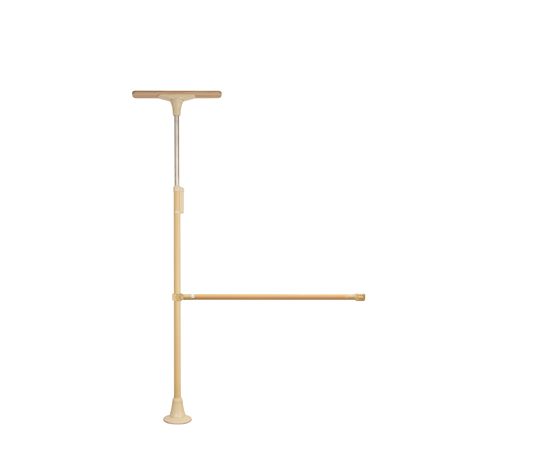 DIPPERホクメイ ベスポジBPZ Tベース ショート ト型 伸縮手すり 固定1200-1500 セット BPZ-K5500-62 1個(ご注文単位1個)【直送品】