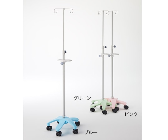 トップ 点滴スタンド ピンク 3個入 14161 1箱(ご注文単位1箱)【直送品】