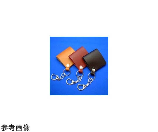 池田レンズ工業 ポケットルーペ 3.5倍 45mm キーホルダータイプ 革ケース 黒 3151K 1個(ご注文単位1個)【直送品】