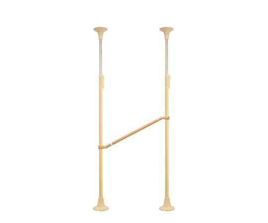 DIPPERホクメイ ベスポジBPZ 丸ベース レギュラー耐水 H型 伸縮 曲げ900-1200 セット BPZ-H2800-11 1個（ご注文単位1個）【直送品】