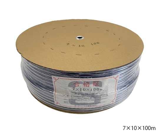 サンビニール工業 ビニール管 8×12 0890100034 1巻（ご注文単位1巻）【直送品】