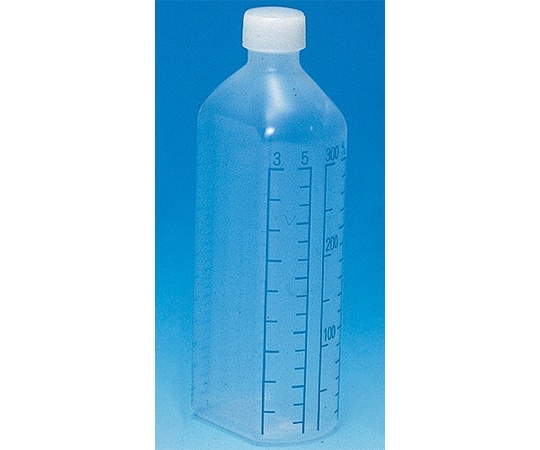 シンリョウ プリント目盛瓶 青目盛 300mL 40本入 107060 1箱(ご注文単位1箱)【直送品】