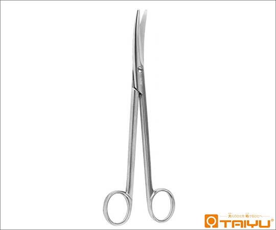TAIYU(大祐医科工業) メーヨー剪刀 反 ネジ止 全長18cm TY-132B 1本(ご注文単位1本)【直送品】