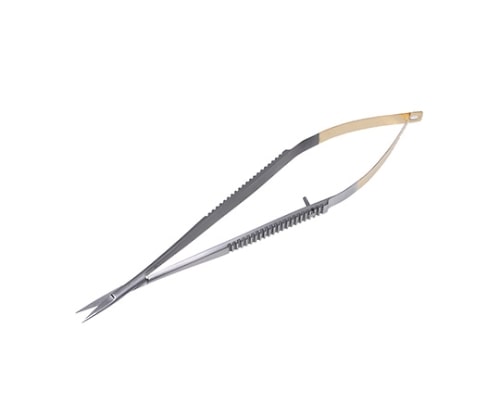 日本フリッツメディコ T/Cマイクロ剪刀 16cm 直 B029-016X 1個(ご注文単位1個)【直送品】