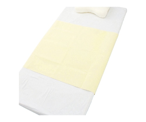 ケアファッション 綿パイル防水シーツ(大) クリーム 150×96cm 39057 1枚(ご注文単位1枚)【直送品】