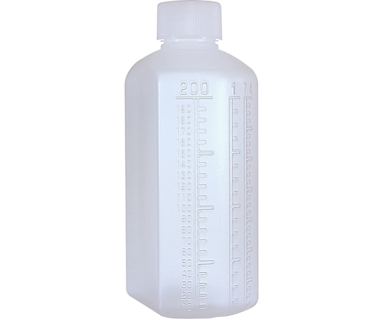 金鵄製作所 マーカー投薬瓶 200mL ノーマルキャップ(ホワイト:白)1袋(10本入) MBIN20010 1袋(ご注文単位1袋)【直送品】