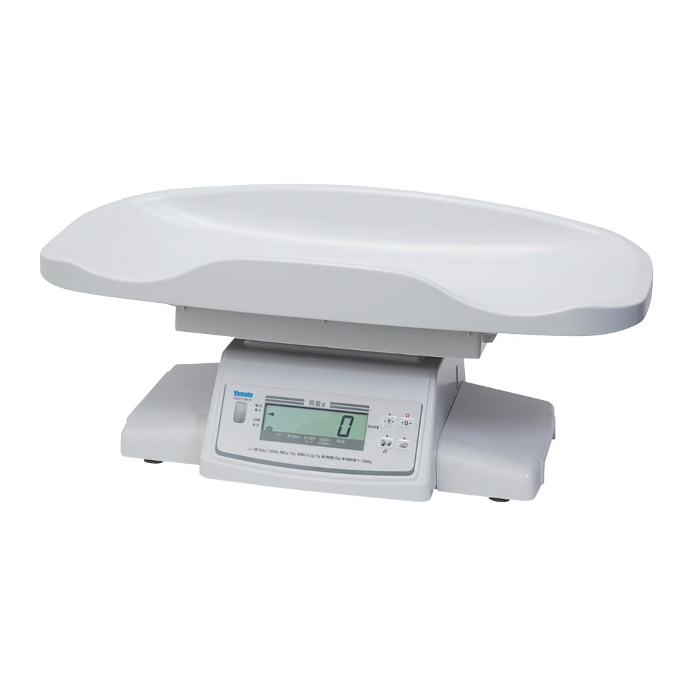 大和製衡 デジタルベビースケール(検定付) 650×380×252~259mm UDS-211Be-K 1個(ご注文単位1個)【直送品】