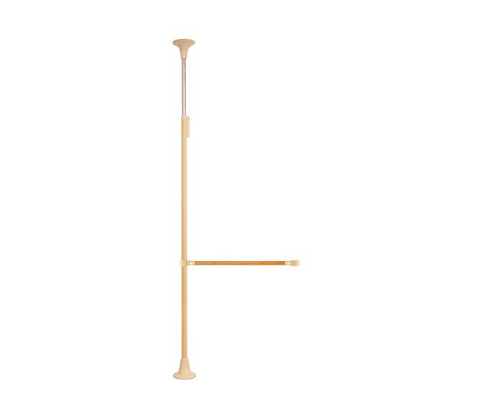 DIPPERホクメイ ベスポジBPZ 丸ベース ロング ト型 木手すり 固定900 セット BPZ-K5000-31 1個(ご注文単位1個)【直送品】