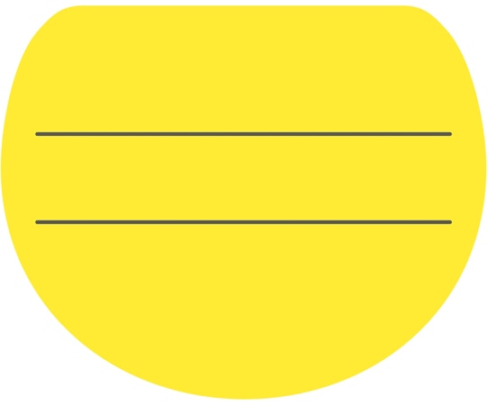 金鵄製作所 用法ラベル E-1 黄 100枚入 40090-000 1袋(ご注文単位1袋)【直送品】