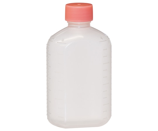 金鵄製作所 小判型投薬瓶 200mL ノーマルキャップ(ピンク) 100本入 20030-005 1箱(ご注文単位1箱)【直送品】