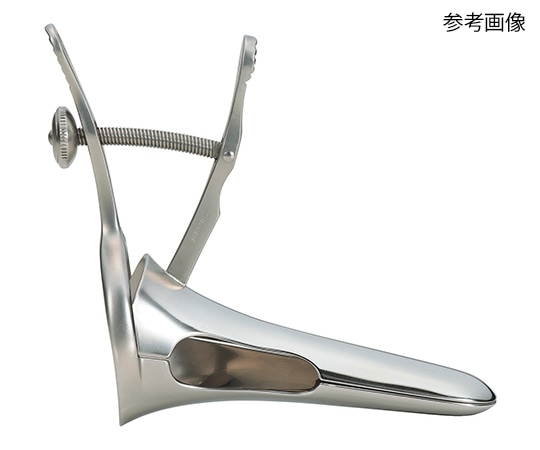 ナミキ・メディカルインストゥルメンツ マニクスコー(子宮マニピュレーター挿入用 井坂式腟鏡) 右利き用S 375-43S 1個(ご注文単位1個)【直送品】
