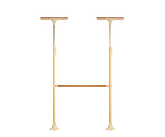 DIPPERホクメイ ベスポジBPZ Tベース レギュラー H型 木手すり 固定1200 セット BPZ-H2000-52 1個(ご注文単位1個)【直送品】