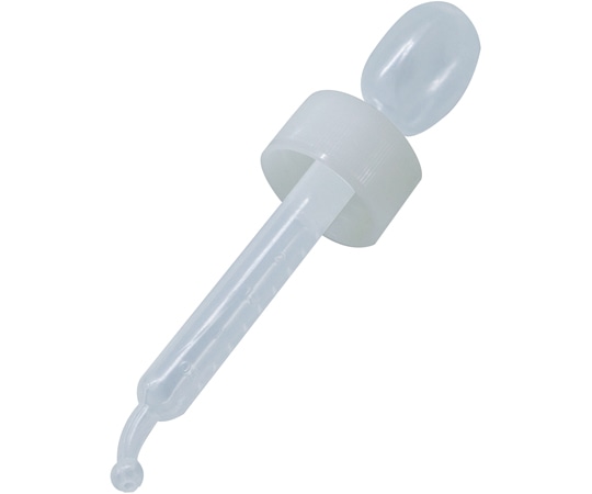 金鵄製作所 【キンシ製投薬瓶用】60mL用スポイト付キャップ（ホワイト:白）<瓶本体は付属しません> 1袋（100本入） 22430-001 1袋（ご注文単位1袋）【直送品】