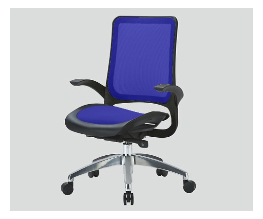 アイコ エグゼクティブ・メッシュチェア メッシュ ブルー MS-1655 (M12) BU 1個(ご注文単位1個)【直送品】