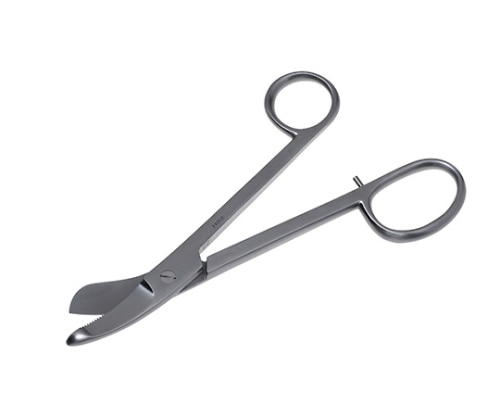 日本フリッツメディコ ブランス剪刀(ギブス剪刀) 24cm B191-2175 1個(ご注文単位1個)【直送品】