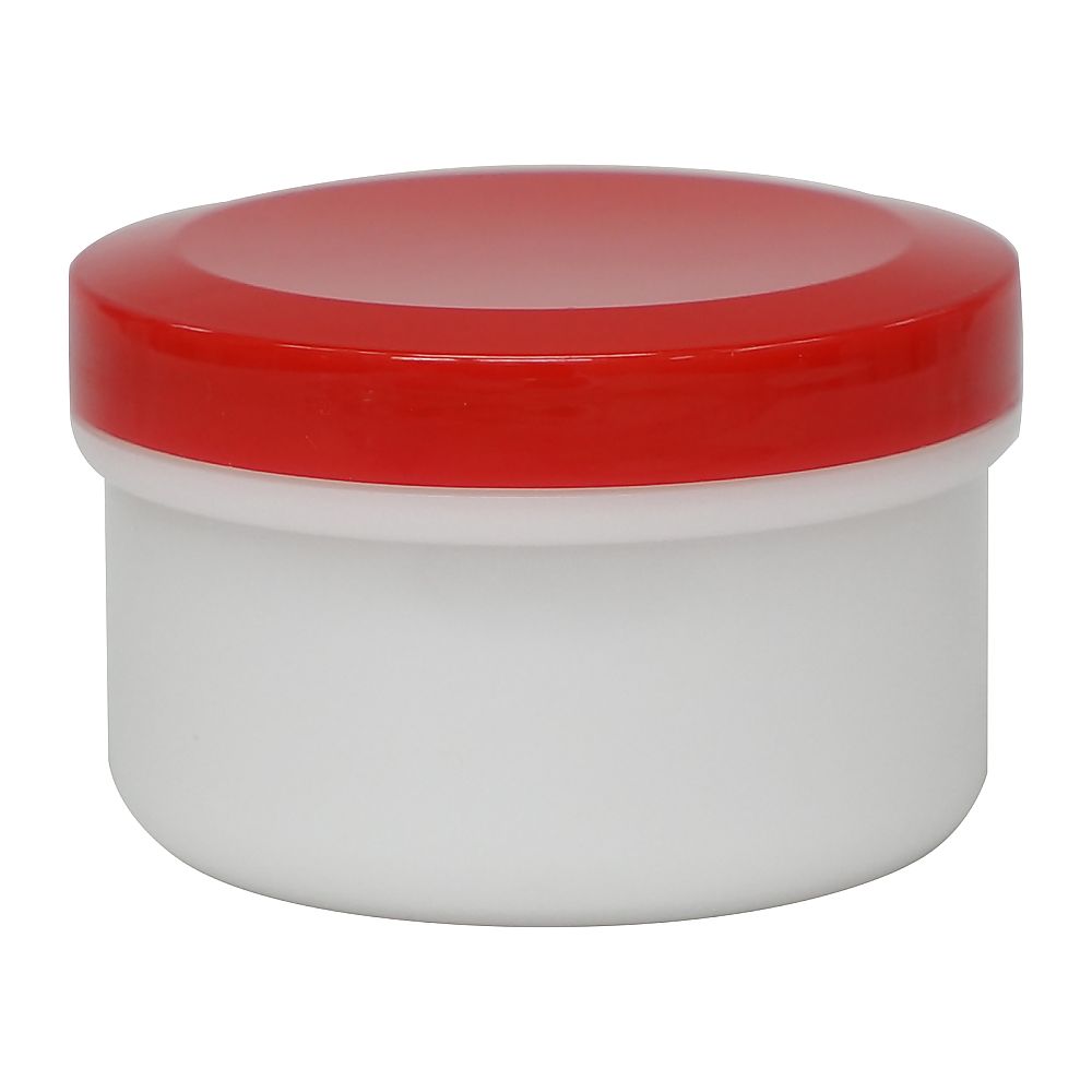 金鵄製作所 アルファ軟膏壷(軟膏容器・増量タイプ)120mL 赤 40個 A0060-002 1箱(ご注文単位1箱)【直送品】