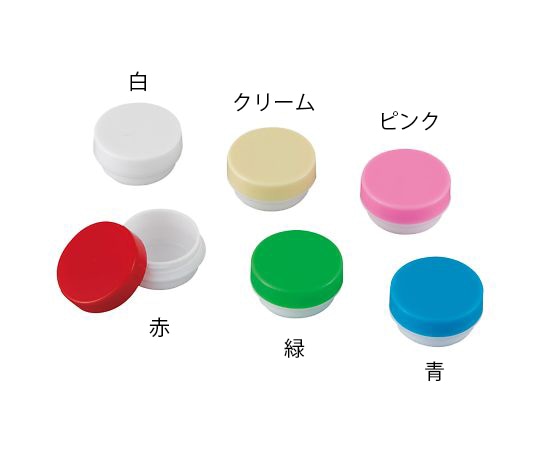 馬野化学容器 UG軟膏壺(未滅菌) 6mL クリーム 100個入 3-51 1袋(ご注文単位1袋)【直送品】