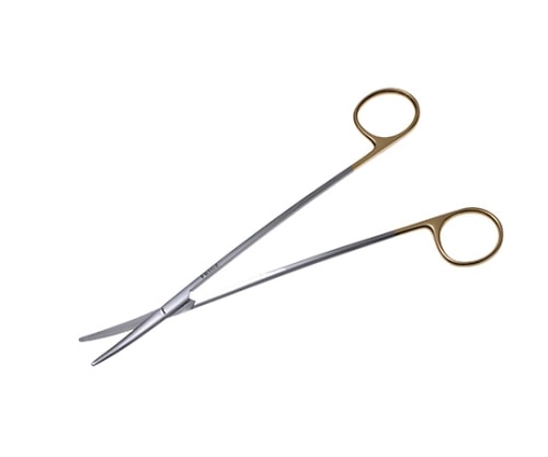 日本フリッツメディコ T/Cメッツェンバーム・フィノ S型剪刀 20cm 曲 S型 B024-020M 1個(ご注文単位1個)【直送品】