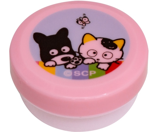 金鵄製作所 タマプリント深型壷 10mL ピンクフタ 50個入 A2020-000PK 1袋（ご注文単位1袋）【直送品】