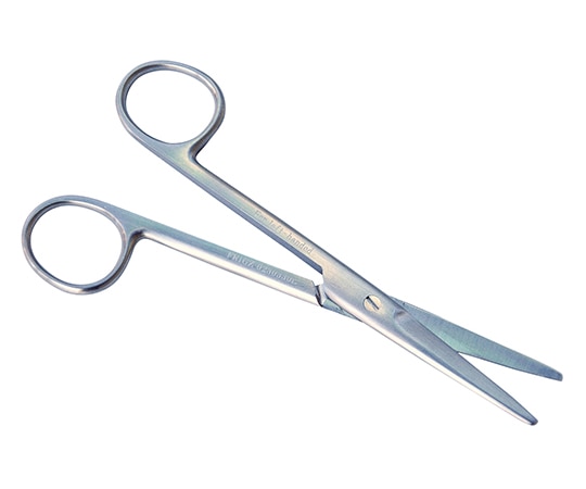 日本フリッツメディコ メーヨ剪刀 (左利き用) 直 全長145mm B023-0330-L 1本(ご注文単位1本)【直送品】