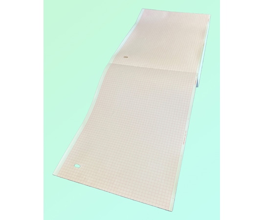 国際チャート 心電図記録紙 210mm巾×280mm折 全長84m センサーホール有 1箱（8冊入） MRC9402-021-KC 1箱（ご注文単位1箱）【直送品】