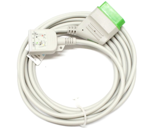 ビットストロング BS ECG中継ケーブル 日本光電 ECG EKG 6互換 6線 EP055-6I 1個（ご注文単位1個）【直送品】