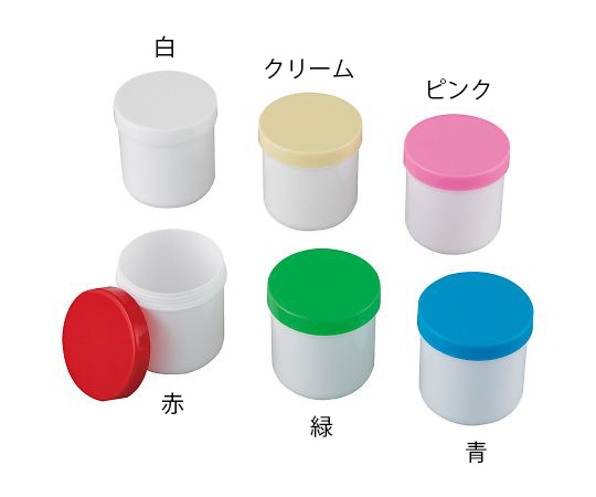 馬野化学容器 UG軟膏壺(滅菌) 125mL 青 50個入 3-56 1ケース(ご注文単位1ケース)【直送品】