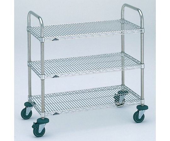 エレクター ステンレスエレクター・カート 万能カート φ125 W910×D460×H1072mm オールSUS ステンレステーパータイプ 3SBKB 1台（ご注文単位1台）【直送品】