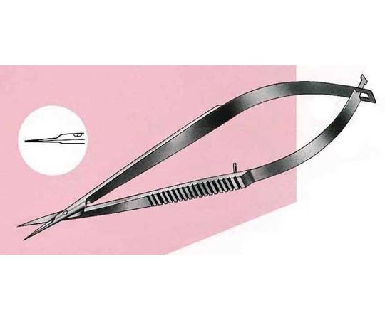 Leprex マイクロ剪刀 直型 110mm LMB-50-10 1個(ご注文単位1個)【直送品】