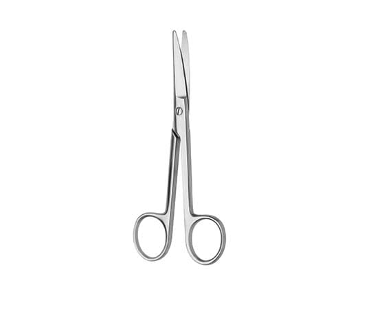 YDM 剪刀 メーヨー 反 170mm 82524/CA37C 1本(ご注文単位1本)【直送品】