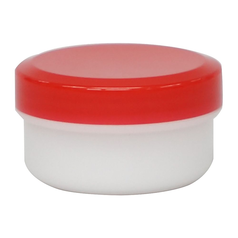 金鵄製作所 アルファ軟膏壷(軟膏容器・増量タイプ)12mL 赤 50個 ATA12-02 1袋(ご注文単位1袋)【直送品】