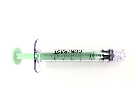 メリットメディカル メダリオンシリンジ 3mL 薄緑 (CONTRAST プリント付き)1箱(25個入) K01-00146 1箱(ご注文単位1箱)【直送品】